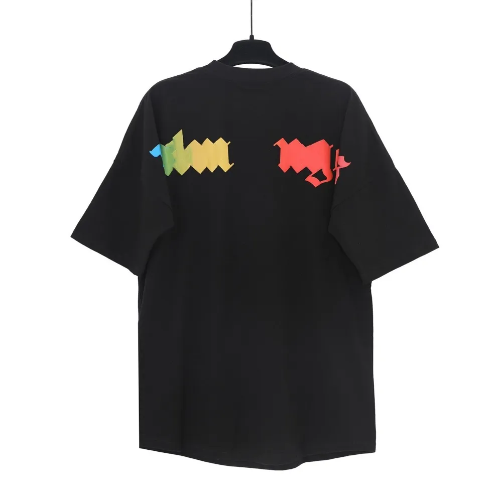 uomini magliette designer magliette da uomo maglietta maglietta banner stampare orso stampare alfabeto graffiti t-shirt camicie a spalla caduta di spalle oversize women thirts 22