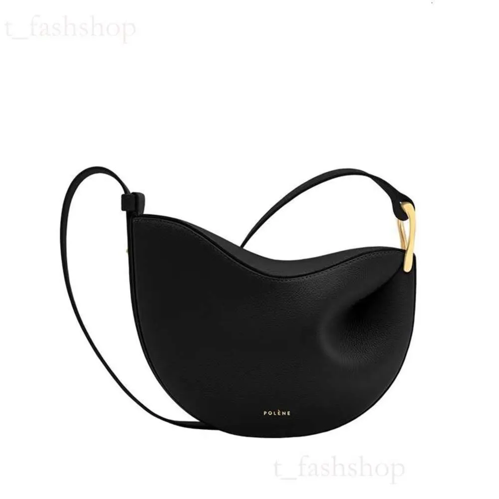 2024 Designer Bag Polen Luxury Pure Cowhide Half Pea Buns Numero Style Crossbody Bag Dumplings Bag Fashionable And Classic Women's Bag Top Quality 110