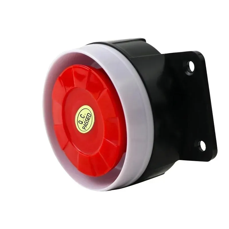 Piezoelektryczne brzęczyk róg przeciwprawy alarm przewodowy 12v 24V 220V High Decibel 402 Syren Siren Air Raid Siren Security Alarm