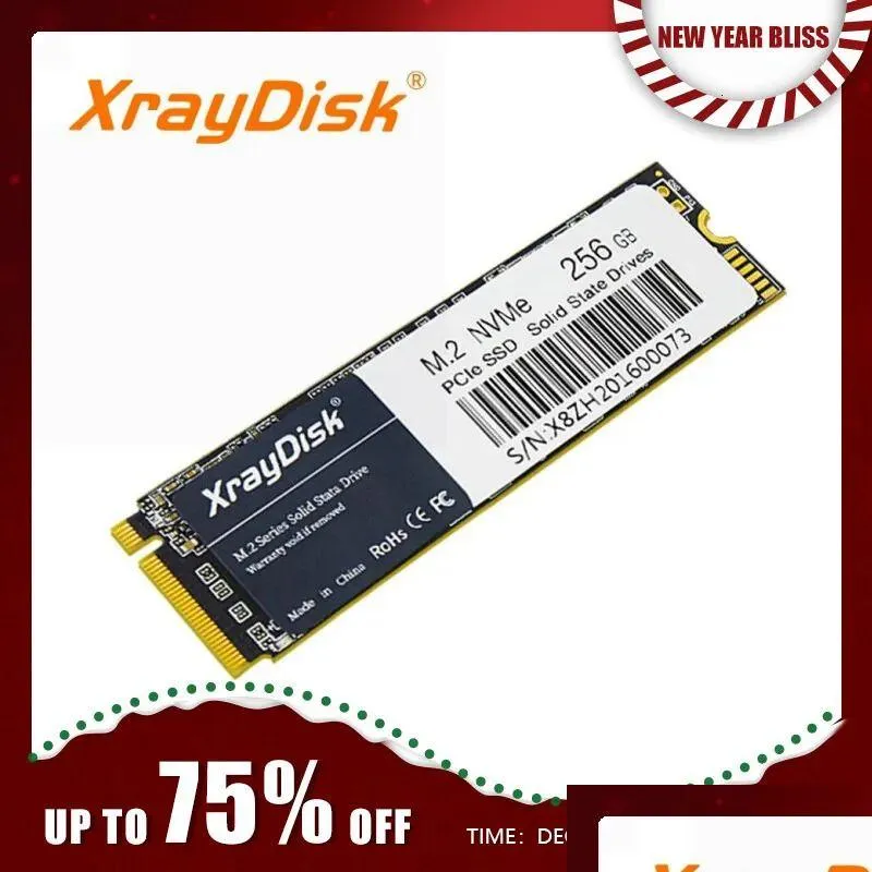 Hard Drives Xraydisk M.2 Ssd Pcie Nvme 128Gb 256Gb 512Gb 1Tb Gen3X4 Solid State Drive 2280 Internal Disk Hdd For Laptop Desktop 231220 Ot0Ub
