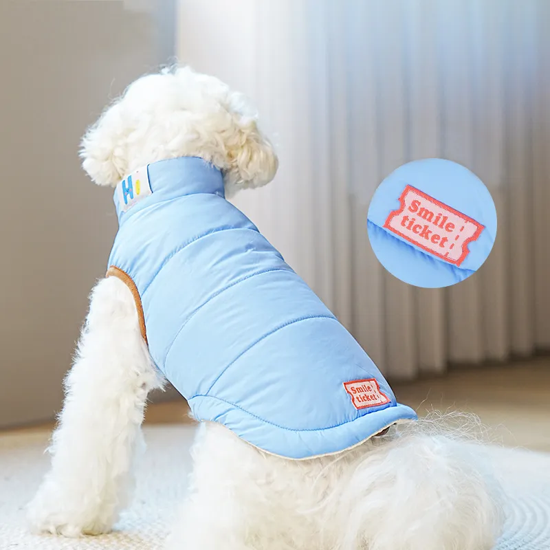 Warm Stylish Puppy Coat: Color Contrast, Thick Fleece Shop Now! Best  Seller for Small Fits Teddy Bear Dogs Prices Negotiable!