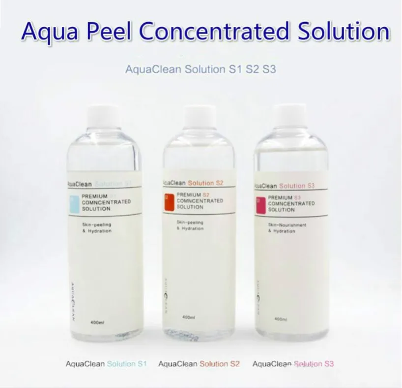 Microdermabrasion Aqua Clean Solution Dermabrasion Facial Nettoying Hydra Sérum pour la machine