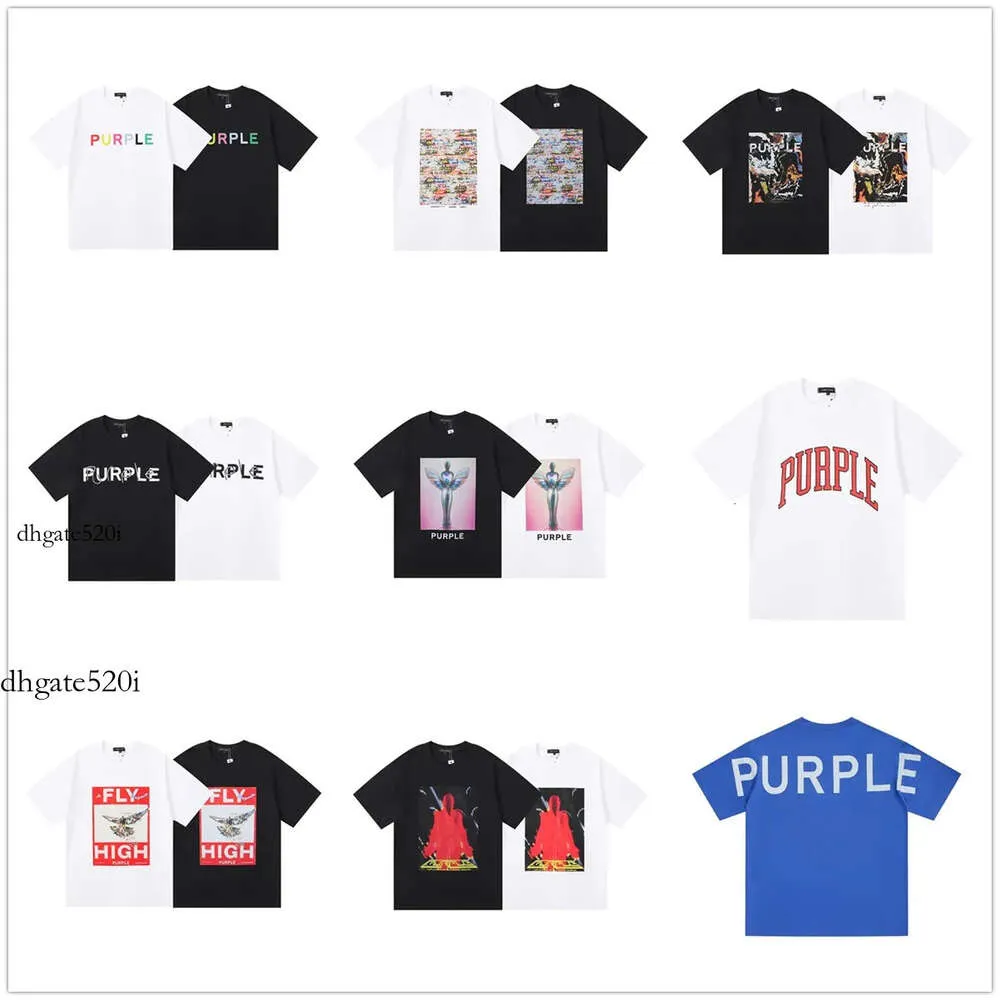 Shirt Purple Brand Men Shirt Purple Men Designer T-Shirts Purple Shirt Purple Brand Purple Tshirt T-shirt Designer Shirt S M L XL Tshirt pour hommes de haute qualité