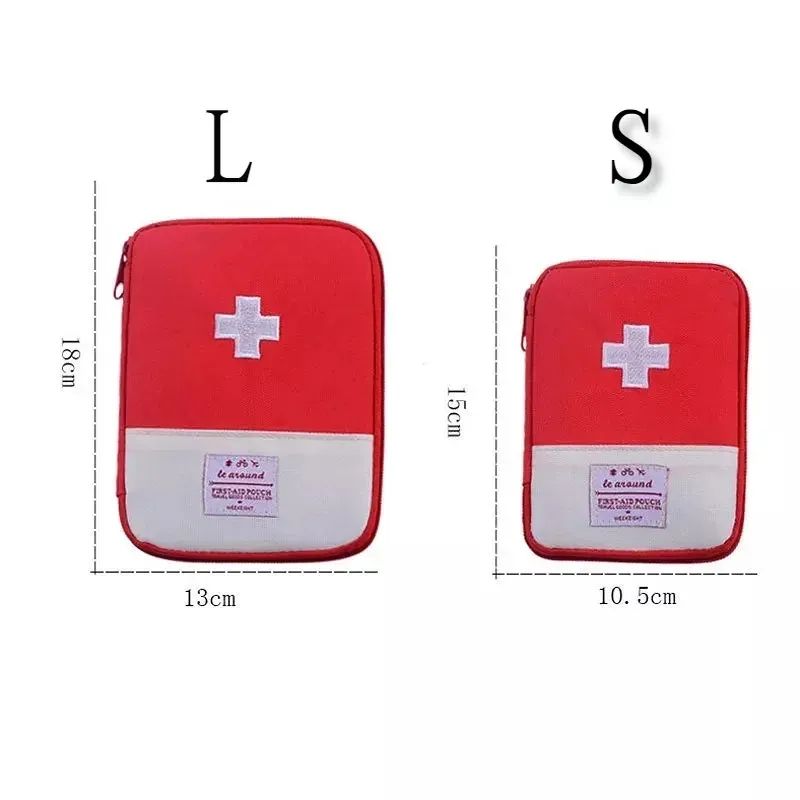 Nuova borsa di medicina portatile carino kit di pronto soccorso kit di emergenza medica organizzatore di medicinali uso domestico esterno pillole le pillole viaggi- la medicina da viaggio