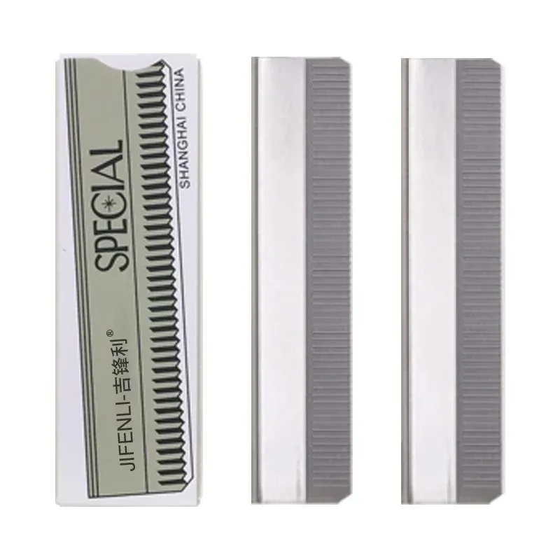 / 1 1pack Trimwing Razor Blade en acier inoxydable Couteau à sourcils pour le maquillage permanent