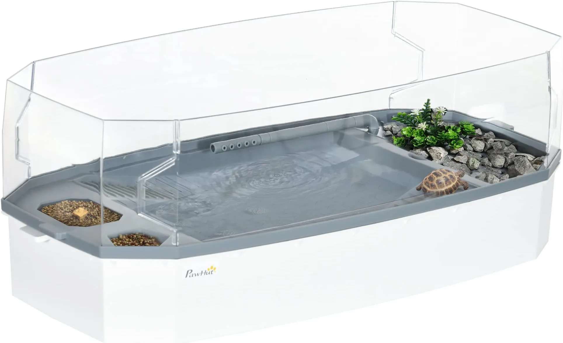 Photo inspiration: Tank For A Turtle Habitat Small Animal Enclosure With Basking Photo Inspiration