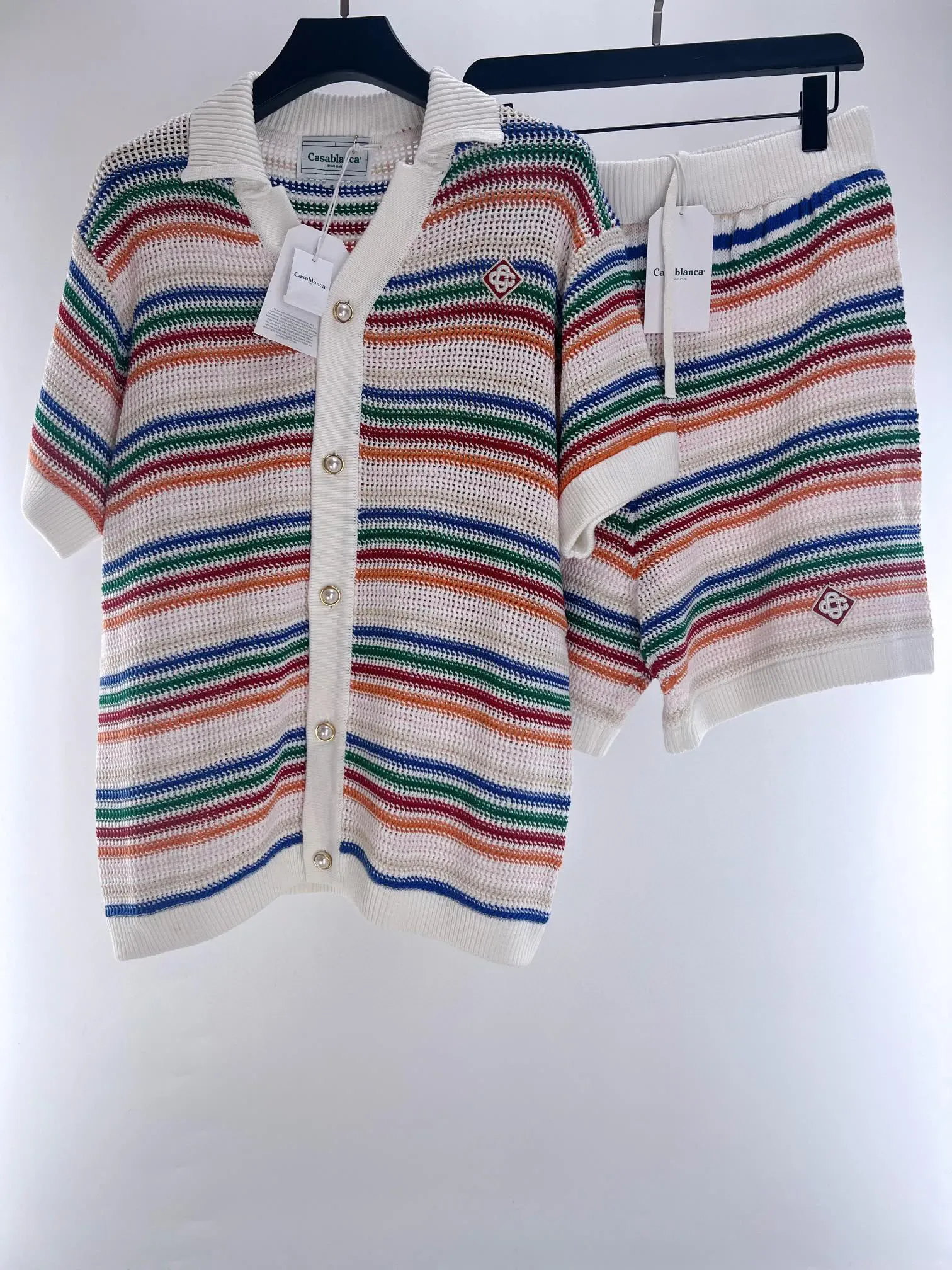 صيف للرجال مصمم القمصان قميص Casablanc Man Womens Tees العلامة التجارية قصيرة الأكمام من أعلى بيع الرجال الفاخرة الهيب هوب الملابس لنا s-xl