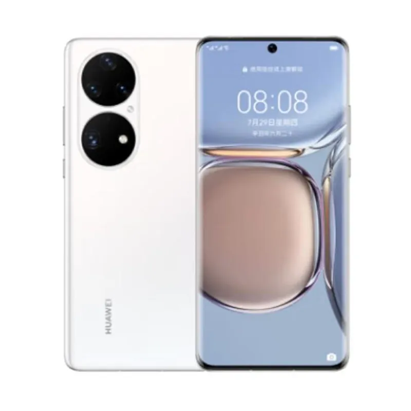 Huawei P50Pro Kirin Versão 4G Smartphone CPU Hisilicon Kirin 9000 4G Câmera de 64mp de 64mp 4360mAh 66W Android usou telefone Android