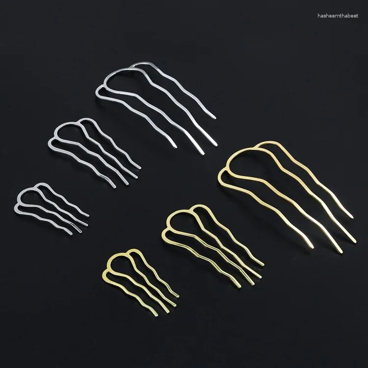 Hair Clips National Style Hairpin Women's Four Tooth Comb Pin Wedding Accessories Crown Bride Jewelry