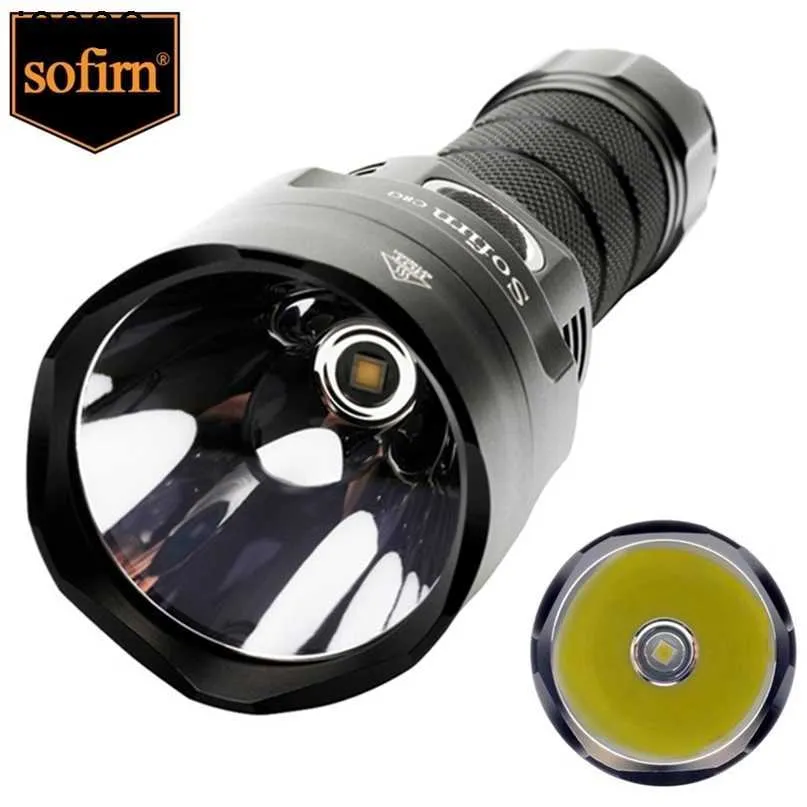 Sofirn poderoso 21700 lanterna LED 2000lm Torch com grupos ATR Indicador de rampa