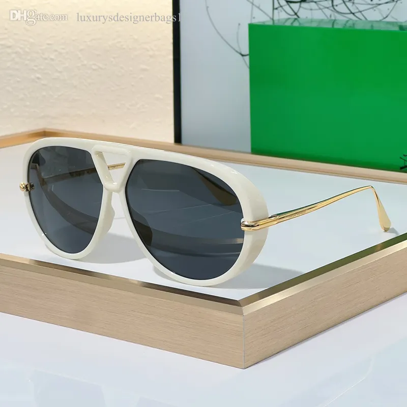 Lámina de aleación gafas de sol gafas de diseñador innovadoras para hombres 1274s gafas solas gafas playa gafas de sol de lujo de lujo anti-uV400 protección de radiación