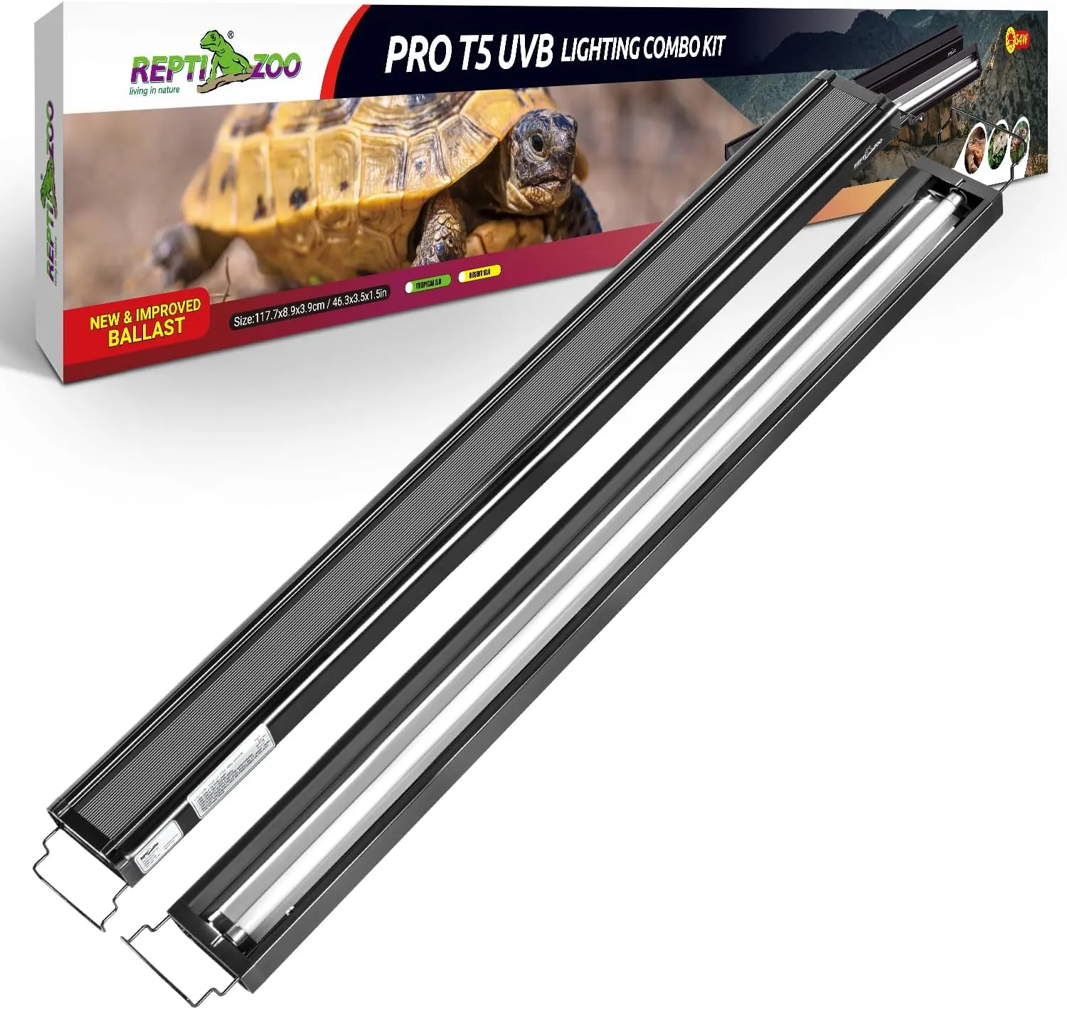 Reptile Vivarium Lighting Reference: Dhgate Com Reptile Terrarium T5 Ho Uvb Lighting Combo Kit