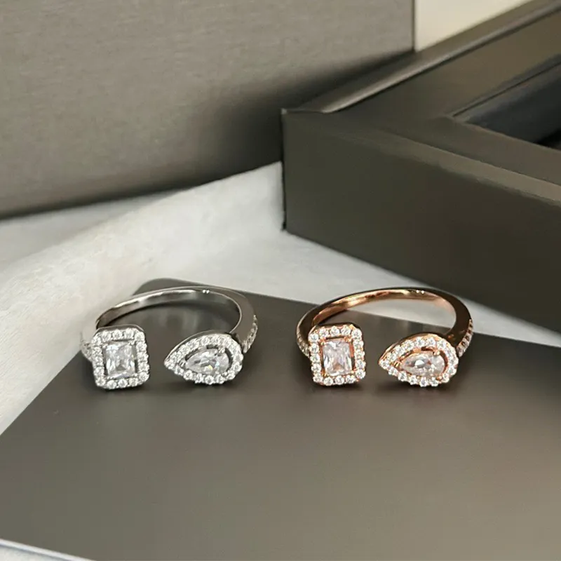 Дизайнерские кольца Move Uno с Diamond Mitil Style Size 5 6 7 8 для женщин свадебные украшения подарки с коробкой