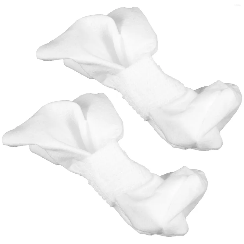 Hundkläder 4 datorer Pet Foot Cover Snow Booties skor Katter Valp täcker Disponibla stövlar Små hundar Skodon utomhus