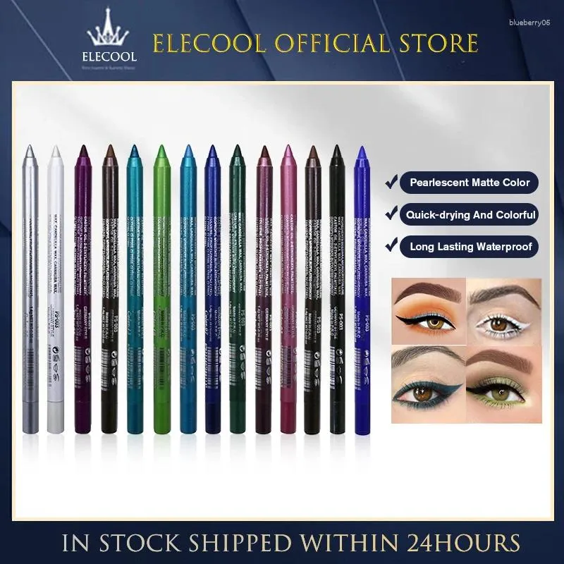 Tattoo Inks 10PCS/Pack Double-headed Pen Waterproof And Durable Non-marking Eyebrow Pencil Oil-proof Not Blooming Nature Eyeliner