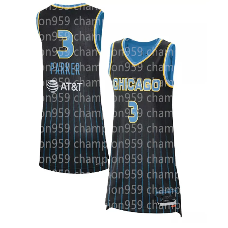 Frauen Candace Parker Blacksky Explorer Edition Victory Player Jersey