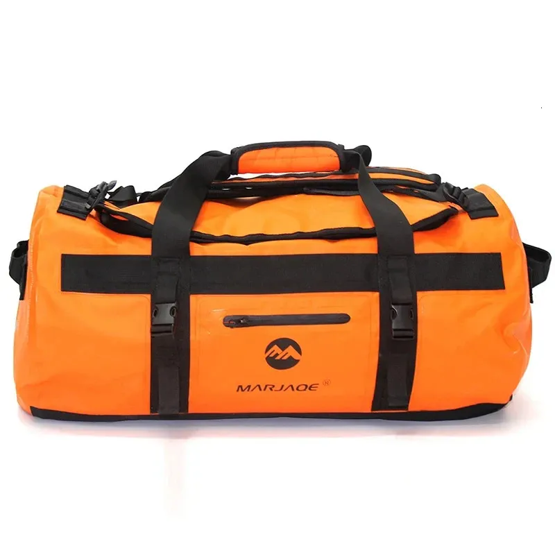 30L-90L Sac à moteur de kayak imperméable Bagage de selle sèche Sangage de rangement Rafting Motorcycle de voyage Sacs de natation Camping XA330Y 240423