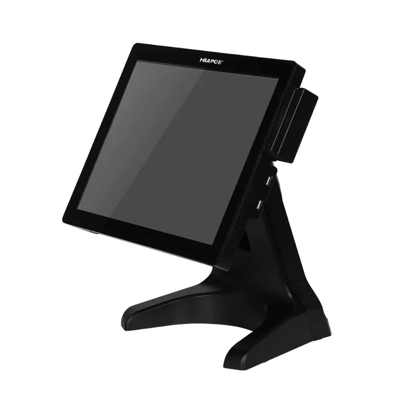 wholesale Pos System 15 Inch Capacitive Single Touch Screen Cash Register Machine All In One For Restaurant Retail