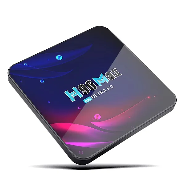 Android 10.0 스마트 TV RK3318 4GB 32GB 4K Wi -Fi 미디어 플레이어 안드로이드 10 H96MAX TVBox for Europe