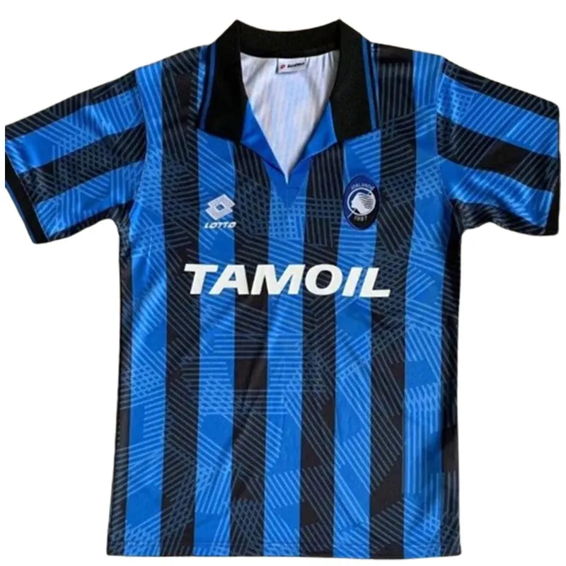 アタランタ ユニフォーム Lotto TAMOILサッカーウェア M 青 黒 【公式