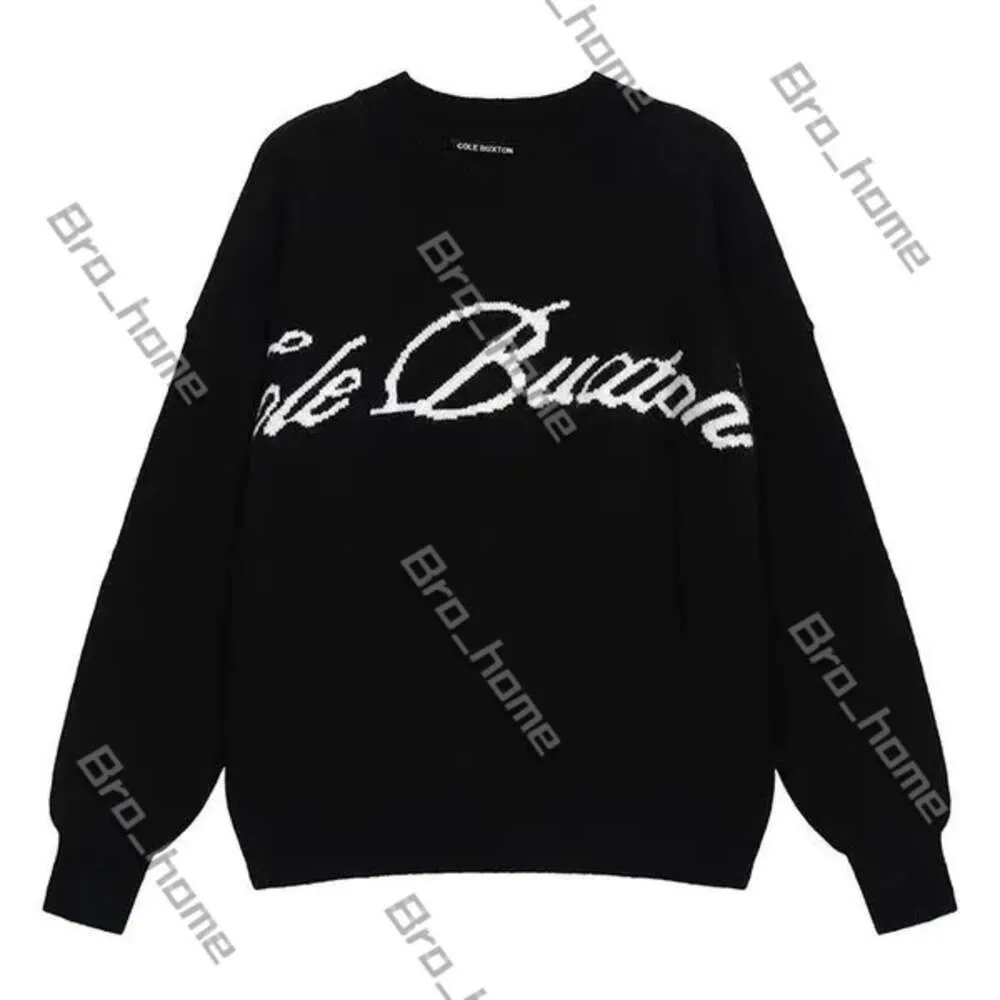 2024 New Fashion Mens and Womens Cole Buxton Designer Printing Swintings and Sport Pants Winter Letter Jacquard aggrose Warm Warm Sweater 385