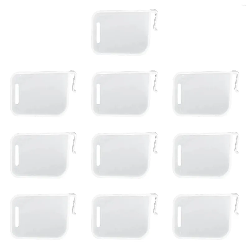 Kitchen Storage 10pcs Separator Classification Box Reusable Partition Board Tool Pantry Tidy Snap On Office Refrigerator Divider