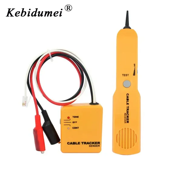 Tools Nieuwe RJ11 Network Tester Telefoon Telefoon Kabeltester Toner Draad Tracker Tracer Tracer Diagnose Tone Line Finder Detector Netwerken ook