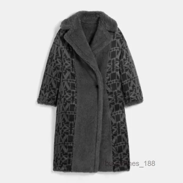 Lã casaco de casaco de casaco de lã Cashmere casat feminino casaco elegante sobretudo de moda maxmaras feminino petady urso casaco