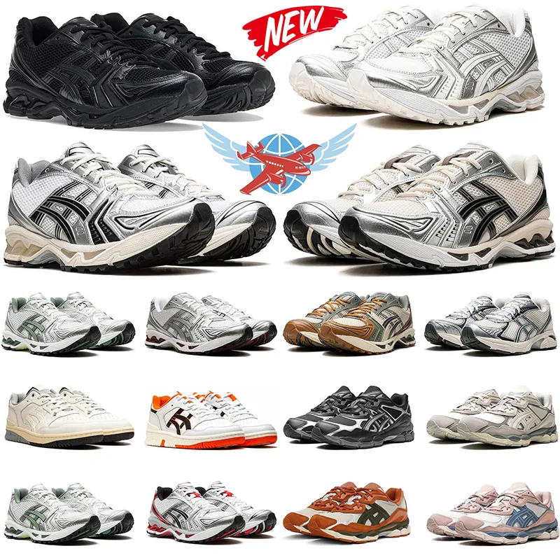 2024 Designerskie buty na zewnątrz żelowe NYC Sneakers dla mężczyzn Kobiety Triple Białe czyste srebrne srebrne klasyczne czerwone trenery sportowe sport