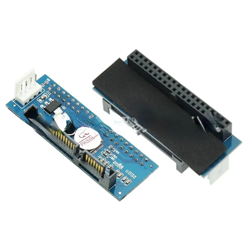 SATA IDE ADAPTER 40 PIN IDE TO SATA CONVERTAR SATA-IDE CONVERTER 3.5 HDD IDE/PATAハードディスクアダプター7ピン - サタデータケーブル