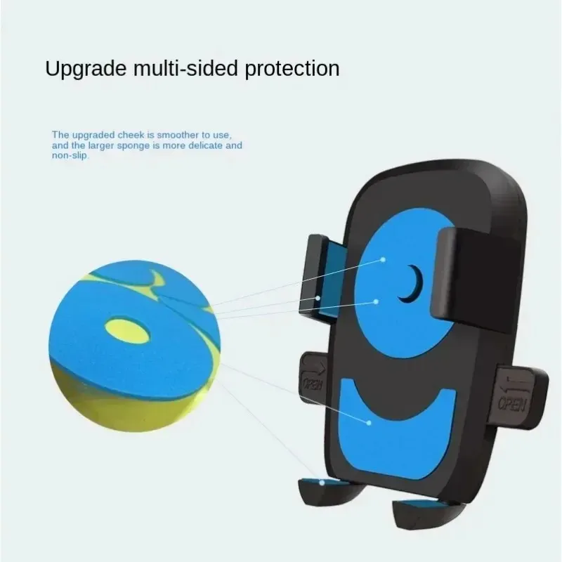 Novo suporte para suporte de telefone de carro de carro montado suporte universal monte de carro móvel windshield telefone bloqueio de acidentes de carro- para montagem universal de carros