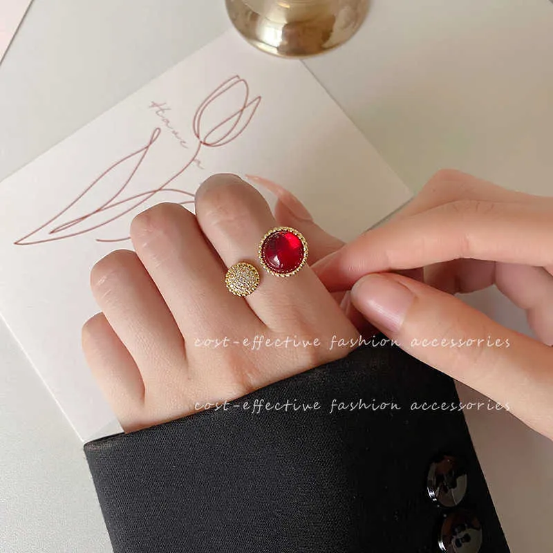 Hoge kosten ringen prestatie sieraden minimalistische kleur elegante ringvinger met gemeenschappelijke vnain