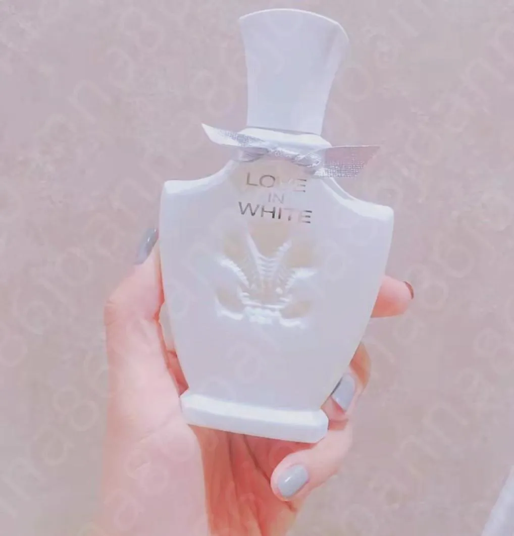 Perfume Mężczyźni Kobiety 75 ml Miłość w białych unisex Zapachy Eau de Parfum Millesime Spray Długowy zapach Kolonia Wysokiej jakości Fast 2040460