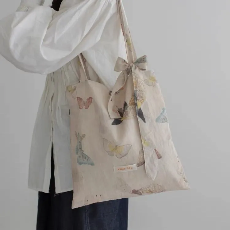 Style national Charme antique Nouveau sac de fourre-carreau de style chinois Niche Sac en tissu de grande capacité Simple Sac à épaules célibataires