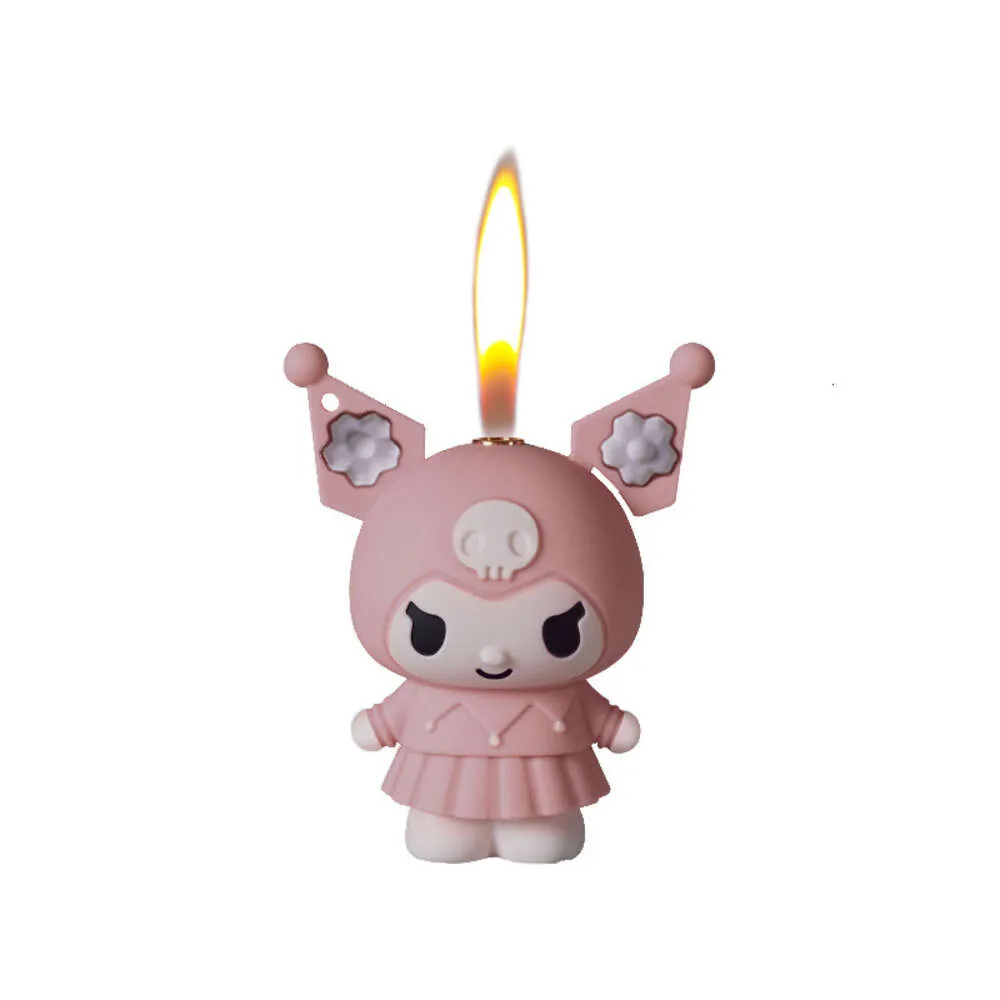 kuromi cigarette case with lighter Tiktok cute cartoon case: high-value rechargeable cigarette recommendations for him? Kuromi Gasoline Lighter - Etsy