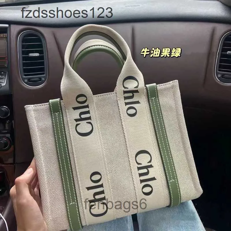 Woody Canvas 2024 Cloee Designer Tote Bote Bag Summer Leisure Stampato giapponese Bags Shopping di grande capacità Fashion Ver DM0V