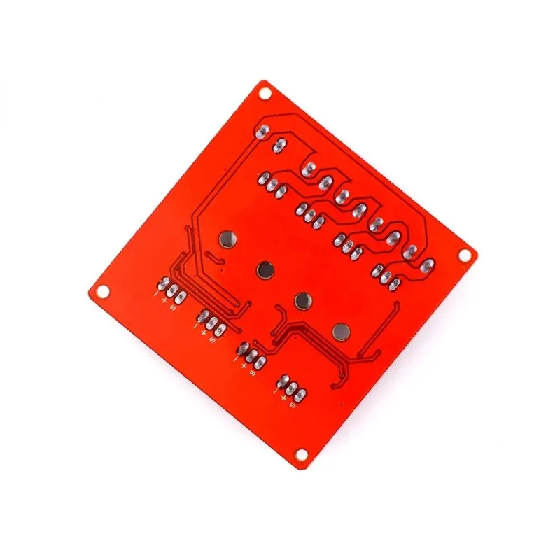 Pulsante MOSFET a quattro canali 4 IRF540 V4.0+ Modulo di interruttore MOSFET Arduino