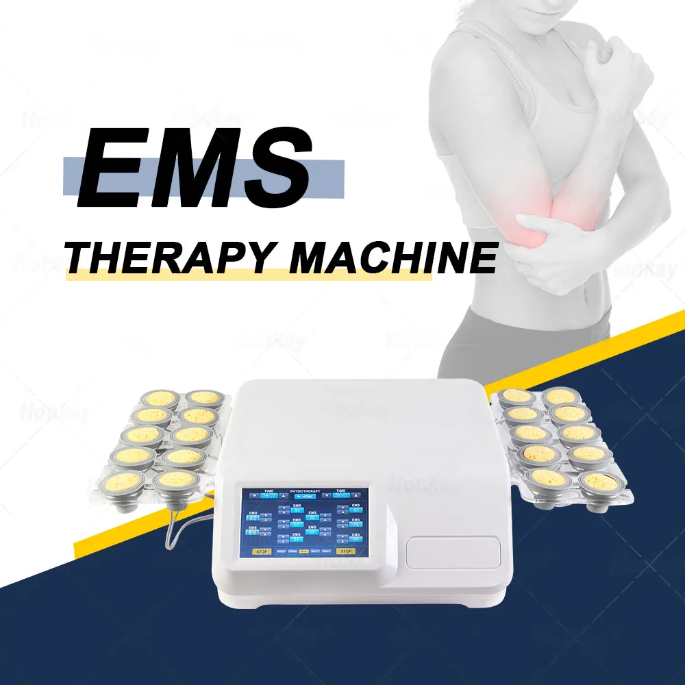 Easy Operate Body Slim Machine Vacuum Cups Microcurrent Electrical Ems Muscle Stimulator Full Body Massager Portable EMS Fitness Machine