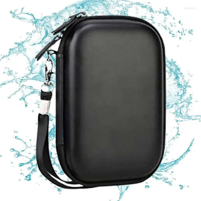 Sacs de rangement Eva Case Electronic Carry Pouch pour voyager Câble de téléphone portable à l'amortisseur compressif de sacs à compression