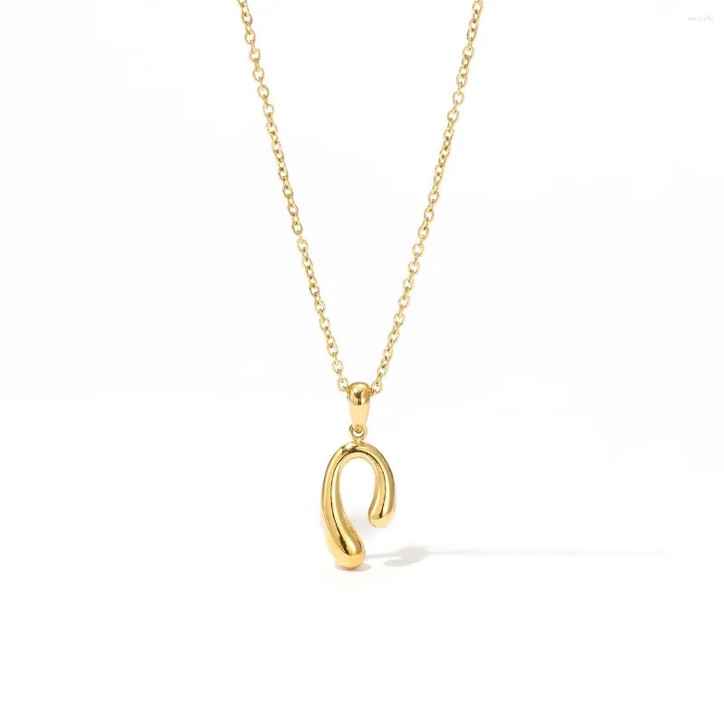 Pendant Necklaces Small Niche Design U-shaped NecklaceSimple Versatile High-end Collarbone Chain For Women