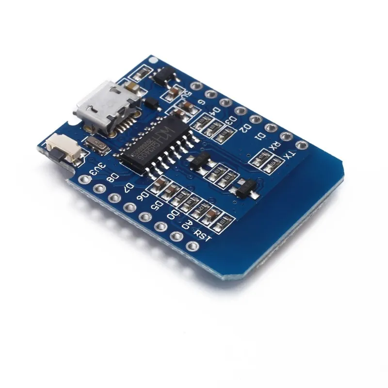 D1 Mini ESP8266 ESP-12 ESP-12F CH340G CH340 V2 USB Wemos WiFi Development Board D1 Mini Nodemcu Lua IoT Board 3.3V met pinnen