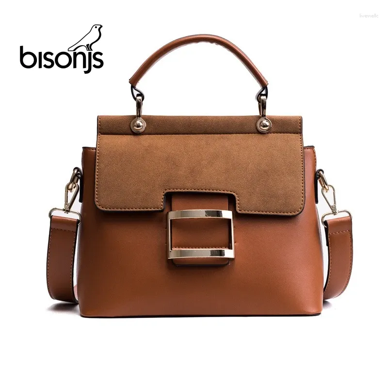 Sacs à bandoulirs Bisonjs Brands Brands et sacs à main Sac de créateur en cuir Frost Femmes Crossbody Strap Slinom Slinge Mini Totes