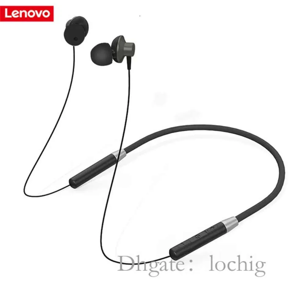 Origineel Lenovo He05 Bluetooth 5.0 Wireless Magnetic Neckband Running Sports oortelefoon oordopje met waterdichte lawaai annulering
