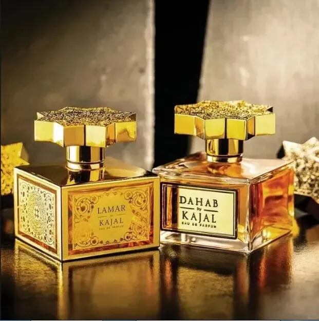 Le plus récent parfum de parfum Kajal Almaz Jihan Masa Lamar Dahab Warde Designer Star Eau de Parfum EDP 3,4 oz 100 ml Spray durable