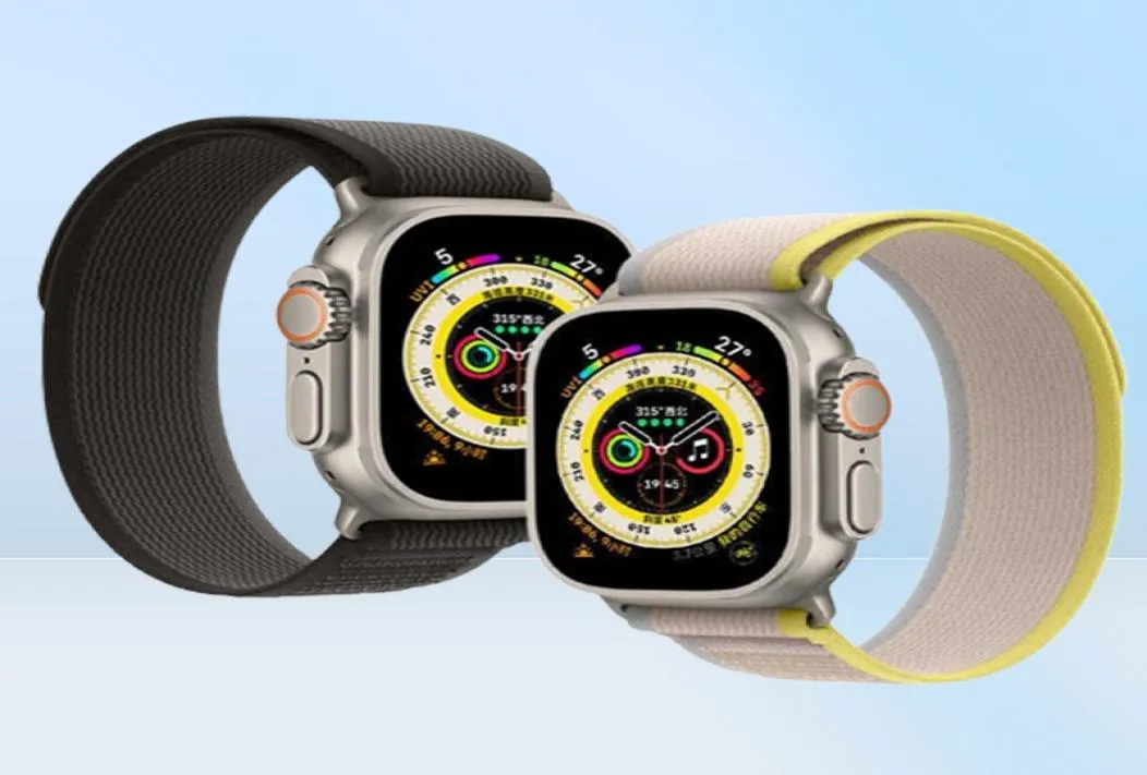 Mira bandas para AppleWatch Series 7 8 6 SE Trail Loop Band Alpine Loop Strap 2022 Autumn Conference Nuevo estilo T2212137631322