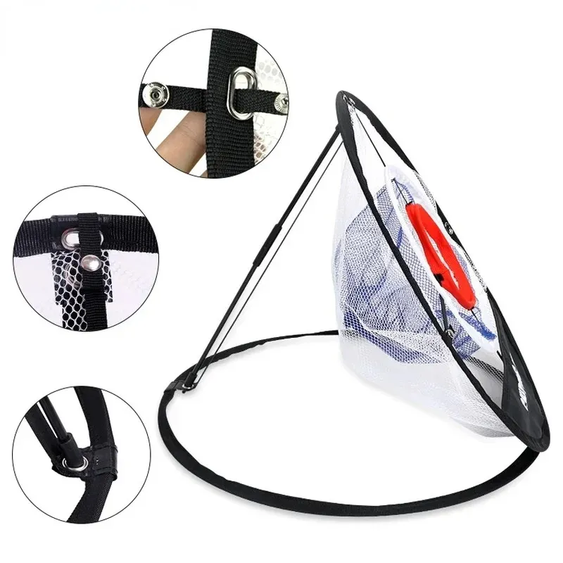 Portable Golf Chipping Net Backyard Target Target Practice pop-up Frappez les filets pour la précision intérieure Swing Dropshipping