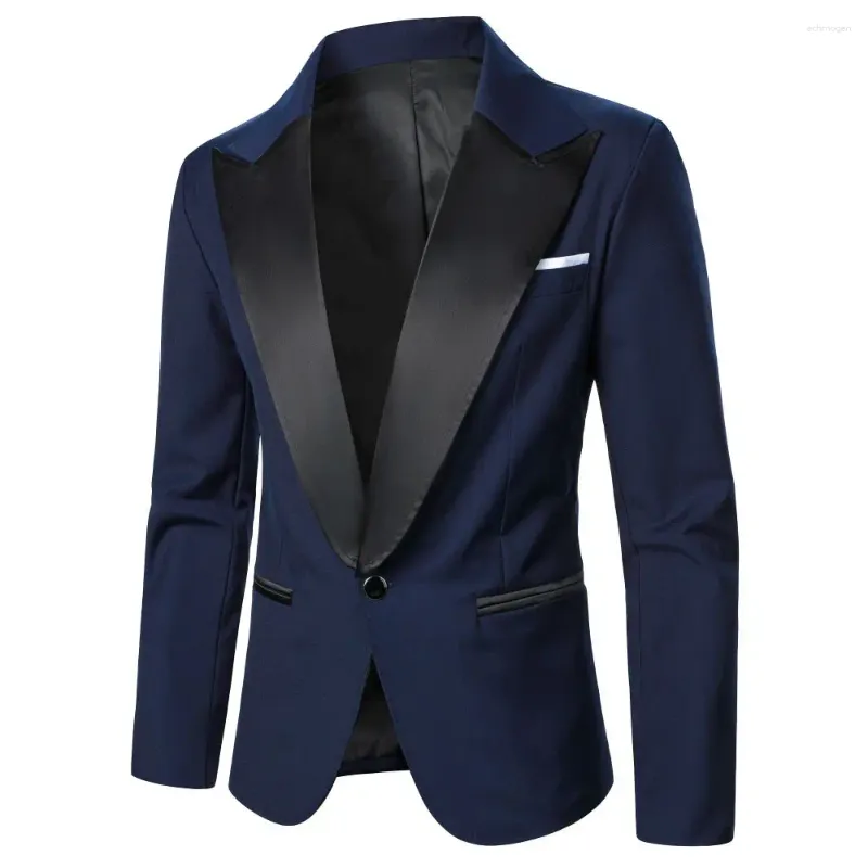 Herenpakken Pak Jacket Casual Business Style Blazer Wedding Dinner Party Office Worker Meeting Daily Wear