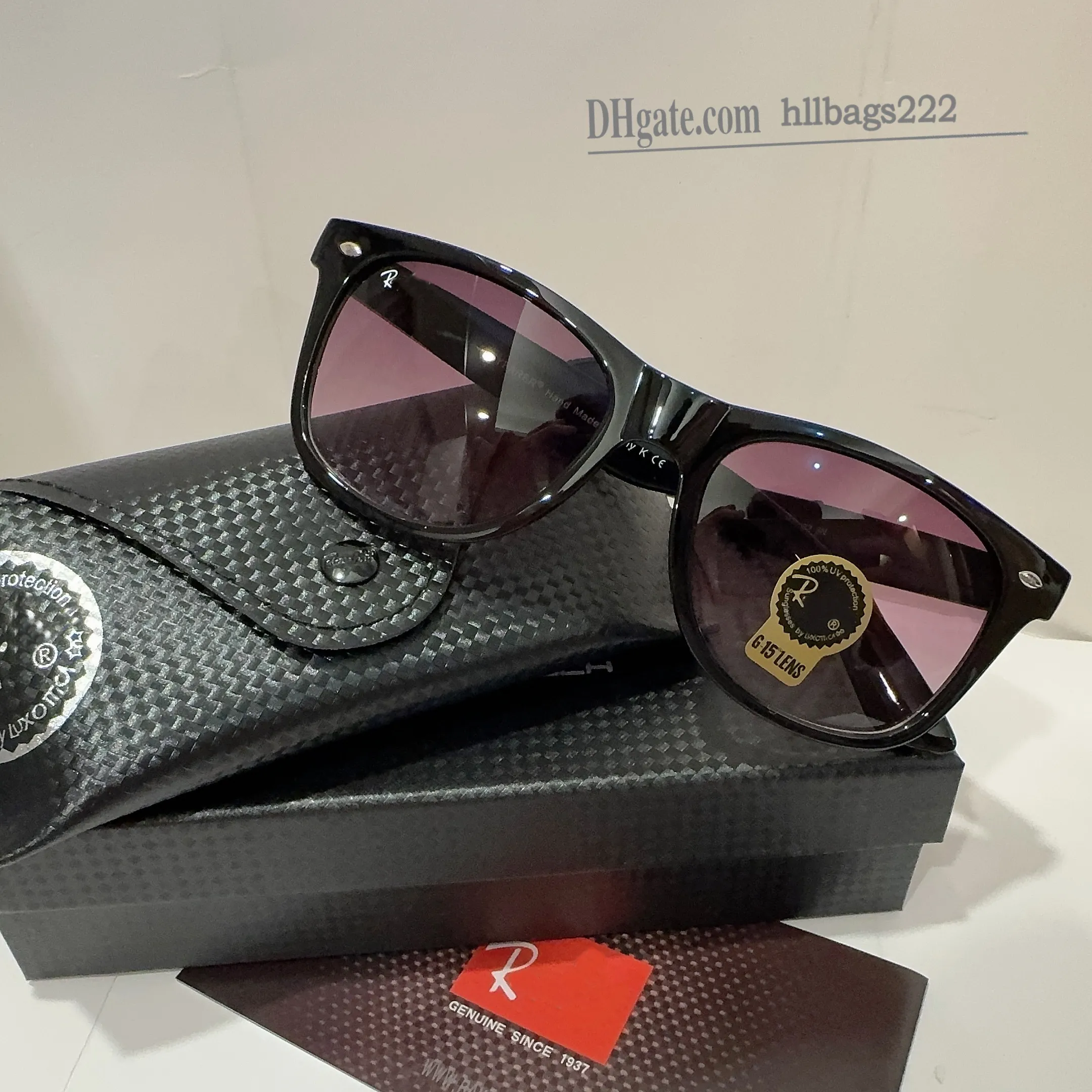 Designer zonnebril temperament klassieke oogbescherming zonnebril met doos standaard dezelfde stijl voor mannen en vrouwen met doos