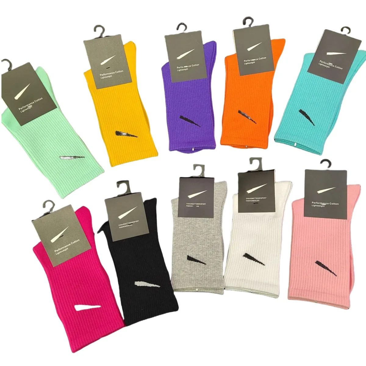 Chaussettes de créateurs pour hommes chaussettes pour hommes sous-vêtements Sockes sportives femmes hommes drôles d'écoles mignonnes filles coton chaussettes de coton concepteur colorée de créateur