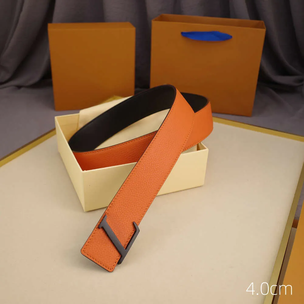 b.belt Gold Ledergürtel W95 Gürtel Mid Brown